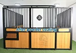 Why Premium Horse Stables Require Powder Coating?