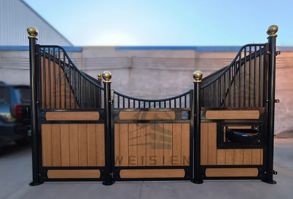 Elegant Luxury Stable in Half-Moon Shape