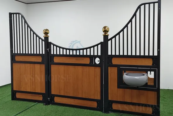 Classic Hinged Horse Stall Front Panels – Smile Arch Design
