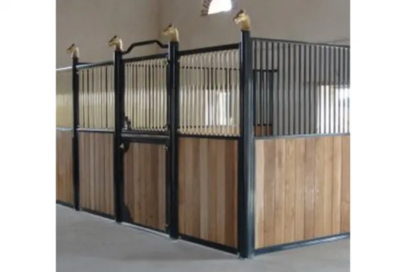 Customized Wooden Hinged Horse Stables – Elegant Arch Dutch