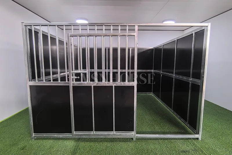Temporary Modular Horse Stables