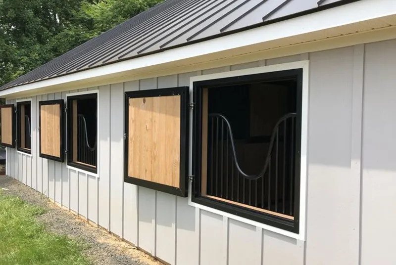 Horse Barn Windows