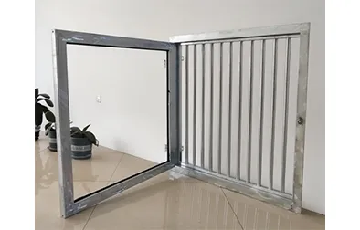 STRAIGHT WINDOW WITH SAFETY GLASS