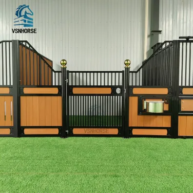Permanent Galvanized Horse Box Stable Barn