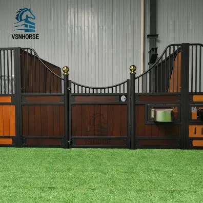 prefabricated horse barn and stables