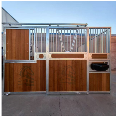 Why is hot galvanized required for horse stables?