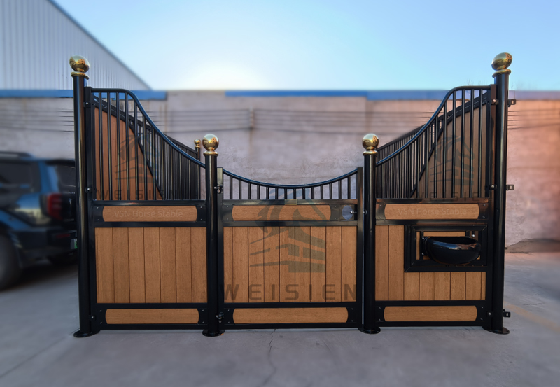 Elegant Luxury Stable in Half-Moon Shape